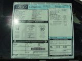 2011 Ford Expedition XLT Window Sticker