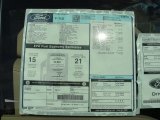 2011 Ford F150 Lariat SuperCab Window Sticker