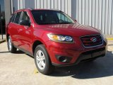 Sonoran Red Hyundai Santa Fe in 2011