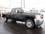 2011 Black Chevrolet Silverado 2500HD LT Extended Cab 4x4 #44087337