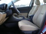 2010 Mazda MAZDA3 s Sport 4 Door Dune Beige Interior