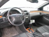 2003 Toyota Solara SLE V6 Convertible Charcoal Interior