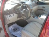 2009 Toyota Venza V6 Ivory Interior