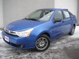 2011 Blue Flame Metallic Ford Focus SE Sedan #44087497