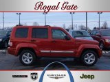 2008 Inferno Red Crystal Pearl Jeep Liberty Limited 4x4 #44087518