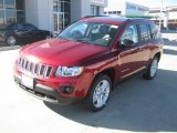 2011 Deep Cherry Red Crystal Pearl Jeep Compass 2.4 Limited #44088406