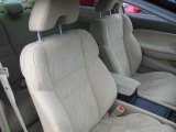 2006 Honda Civic EX Coupe Ivory Interior