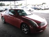 2003 Laser Red Infiniti G 35 Coupe #44089305