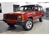 2000 Jeep Cherokee SE Front 3/4 View