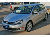 Reflex Silver Metallic Volkswagen Golf in 2011