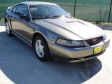 2002 Mineral Grey Metallic Ford Mustang V6 Coupe #44203955