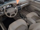 2002 Chrysler Sebring GTC Convertible Sandstone Interior
