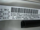 2010 Grand Cherokee Color Code for Light Graystone Pearl - Color Code: PDA