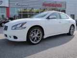 2011 Winter Frost White Nissan Maxima 3.5 SV Sport #44204022