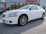 2011 Winter Frost White Nissan Maxima 3.5 SV #44204024