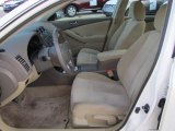 2008 Nissan Altima 2.5 S Blond Interior