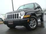 Black Clearcoat Jeep Liberty in 2007
