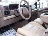 2001 Ford F350 Super Duty Lariat SuperCab 4x4 Medium Parchment Interior