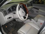 2009 Jeep Grand Cherokee Overland 4x4 Light Graystone Royale Leather Interior
