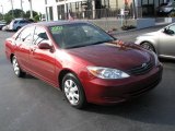 2003 Salsa Red Pearl Toyota Camry LE #44205003