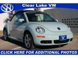 2010 Aquarius Blue/Campanella White Volkswagen New Beetle Final Edition Convertible #44205063