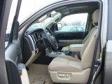 2010 Toyota Tundra TRD Double Cab 4x4 Sand Beige Interior