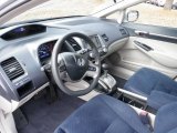 2006 Honda Civic Hybrid Sedan Blue Interior