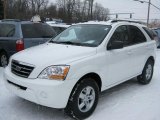 2008 Clear White Kia Sorento LX 4x4 #44316967