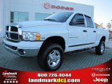 2005 Bright White Dodge Ram 2500 SLT Quad Cab 4x4 #44316010