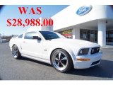 2008 Performance White Ford Mustang GT Premium Coupe #44316031