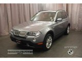 2007 Silver Grey Metallic BMW X3 3.0si #4423532