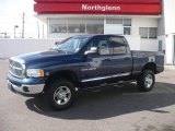 2005 Patriot Blue Pearl Dodge Ram 2500 Laramie Quad Cab 4x4 #4426984