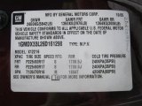 2006 Pontiac Montana SV6 AWD Info Tag
