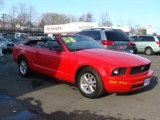 2008 Torch Red Ford Mustang V6 Premium Convertible #44511160