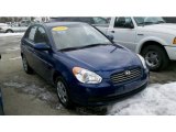 2009 Dark Sapphire Blue Hyundai Accent GLS 4 Door #44508569