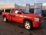 2011 Victory Red Chevrolet Silverado 1500 LT Extended Cab 4x4 #44511184