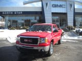 2011 Fire Red GMC Sierra 1500 SLE Extended Cab 4x4 #44511196