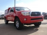 Radiant Red Toyota Tacoma in 2008