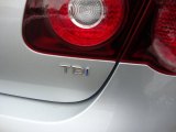 2009 Volkswagen Jetta TDI Sedan Marks and Logos