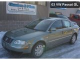 2003 Fresco Green Metallic Volkswagen Passat GL Sedan #44511238