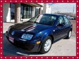 2000 Atlantic Blue Pearl Volkswagen Jetta GLS Sedan #44511243