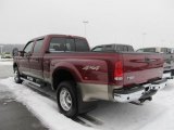 Dark Toreador Red Metallic Ford F350 Super Duty in 2004