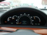 2001 Mercedes-Benz S 430 Sedan Gauges