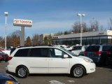 2008 Arctic Frost Pearl Toyota Sienna Limited #44511287