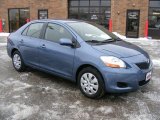 2010 Pacific Blue Metallic Toyota Yaris Sedan #44510600