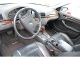 2000 BMW 3 Series 328i Sedan Black Interior
