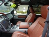 2009 Ford Expedition EL King Ranch 4x4 Charcoal Black/Chaparral Leather Interior