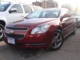 2008 Red Jewel Tint Coat Chevrolet Malibu LT Sedan #44512273