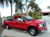 2007 Red Clearcoat Ford F250 Super Duty Lariat SuperCab #44511005