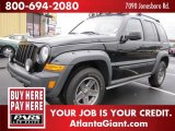 2005 Black Clearcoat Jeep Liberty Renegade #44512324